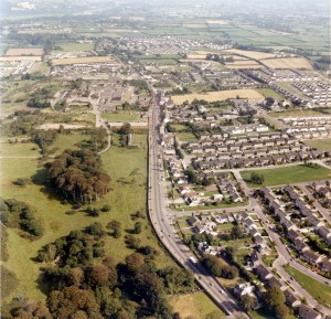 Ballincollig aerial view